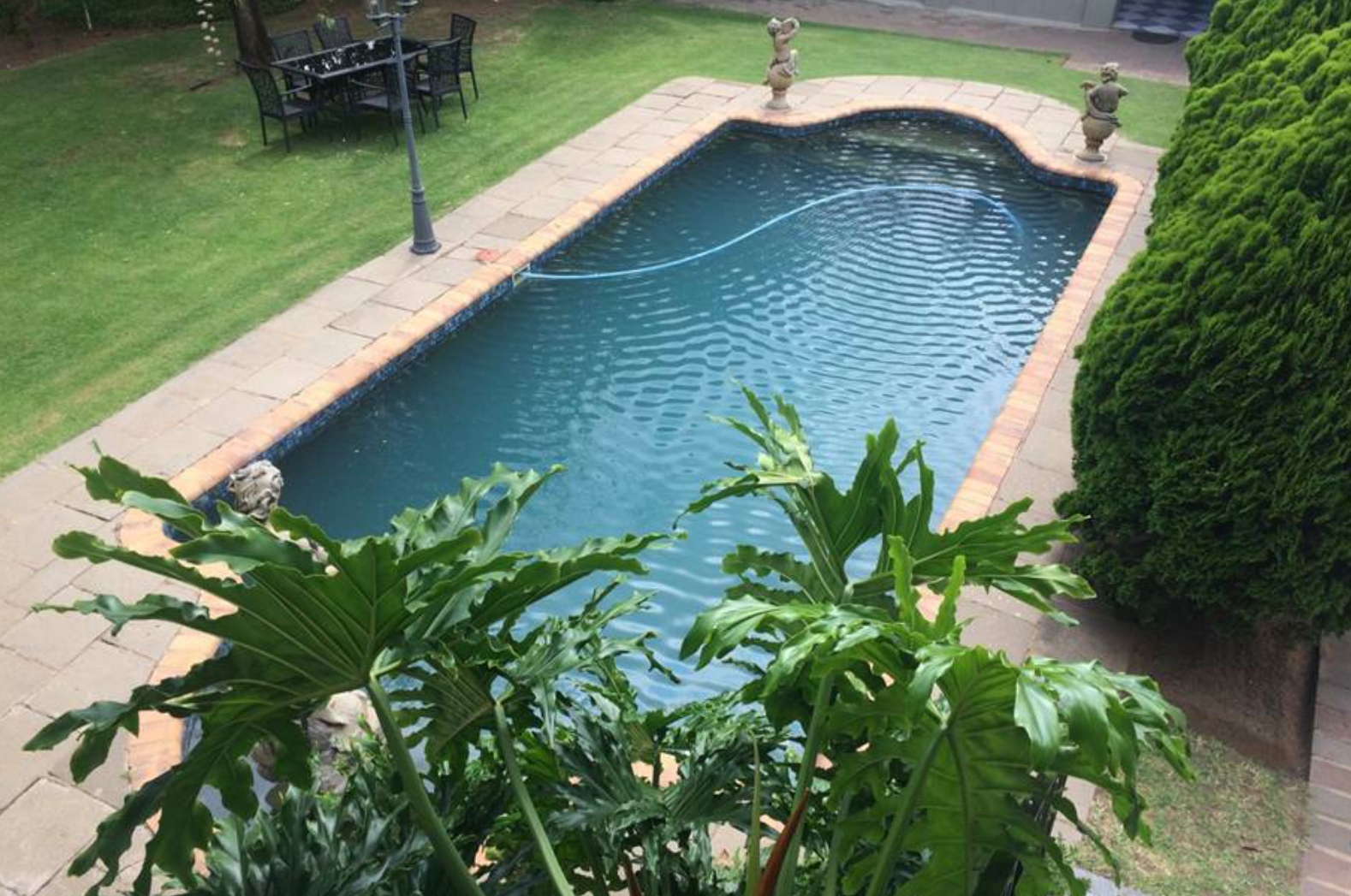 Swimming pool at The Gables